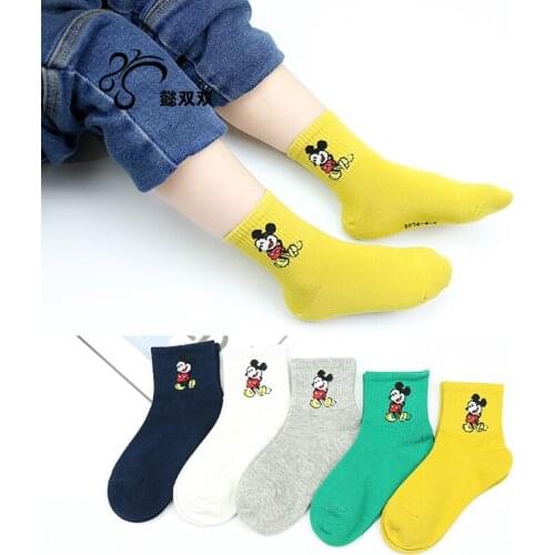 5 Pairs/lot Cartoon Cotton Baby Boys Childrens Anti-slip Boat Socks For Boys Girls Low Cut Floor Kids Socks Grips Four Season