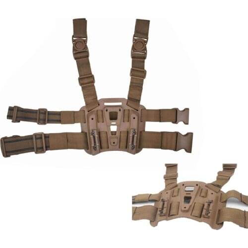 Army Military Drop Leg Holster Paddle Adapter Platform Tactical Arisoft Shooting Thigh Holster Platform CQC Hunting Accessories