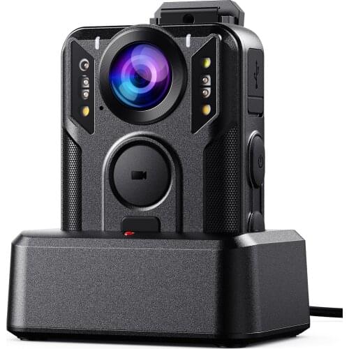 BOBLOV 1296P Body Mounted Camera P100 Recording Wearable Video Recorder Security Guard Police Bodycam Mini Camara