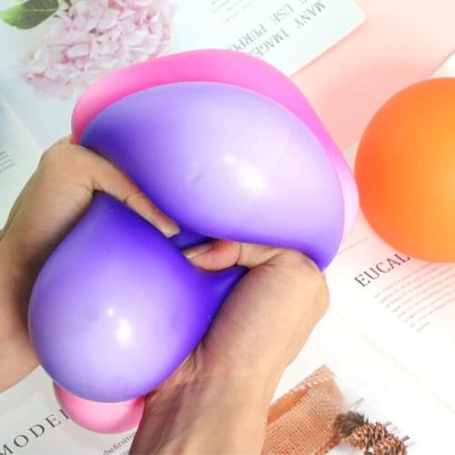 1pc Large Squeeze Rising Ball Pressure Reliever Funny gadget Squishy Soft Cute Flour Venting ball Decompression Relief Kids gift