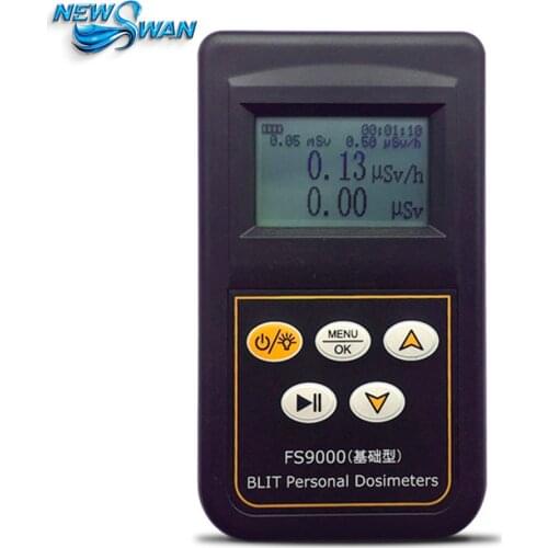 Hot Sale Original Nuclear Radiation Detector Tester Radioactive Particles Counter Alarm FS9000 English Japanese Menu Instrument