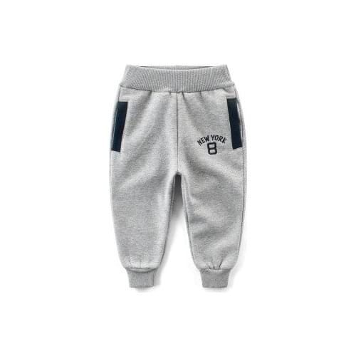 High Quality Kids Boys Letter Embroidered Track Pants Baby Boy Girls Cotton Sport Pants Spring Summer Fall New Children Clothing