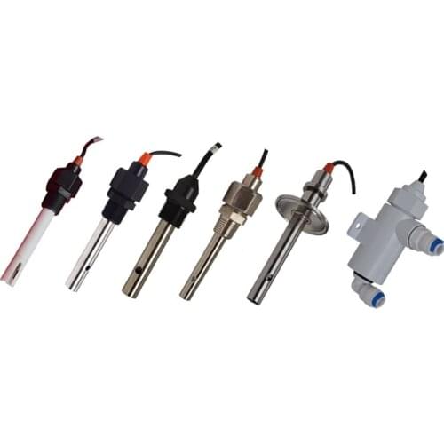 TDS Electrode Conductivity Electrode Conductivity Sensor Platinum Black Conductivity Electrode 1.0 and PH Electrode