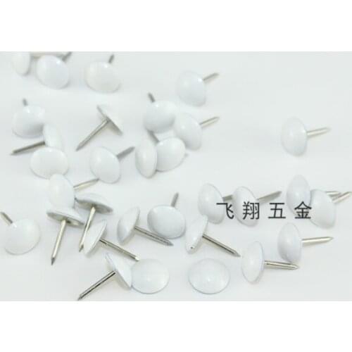 Hardware accessories upholstery tacks decorative tacks Hardware Spray White Bubble Nail 11*17MM Round Nail