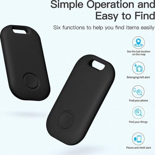 GPS Tracker Mini Bluetooth-compatible Anti-lost GPS Tracking Device Remote Contorl Motorcycle-Tracker Smart GPS Key Finder