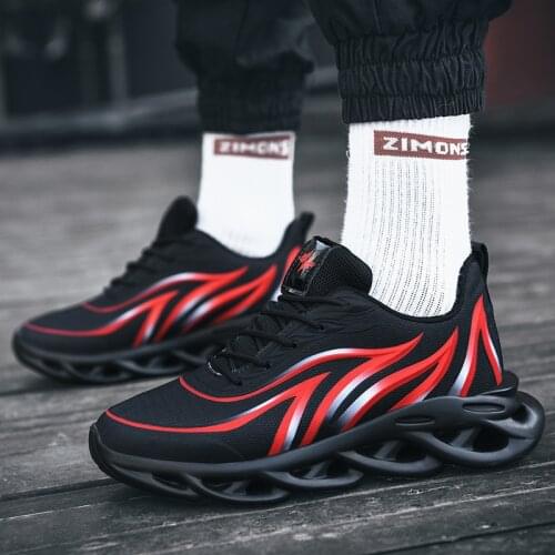 Summer Men Sneakers Running Sport Shoes Male Designer Blade Chunky Casual Shoes Lightweight Men Training Walking Tennis Sneakers