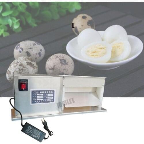 2020 multi-function electric efficient design automatic shelling machine quail eggs shelling machine peeling machine