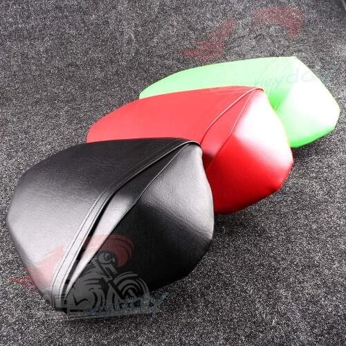Motorcycle Leather Rear Passenger Seat Soft Cushion For KAWASAKI Z800 2013-2016 13 14 15 16 Black red green