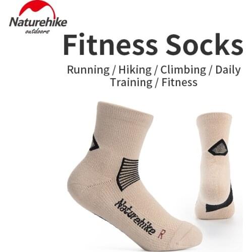 Naturehike New Style Quick Drying Sports Socks Men Women Fashion Soft Breathable Fitness Gym High Quality Professional Socks