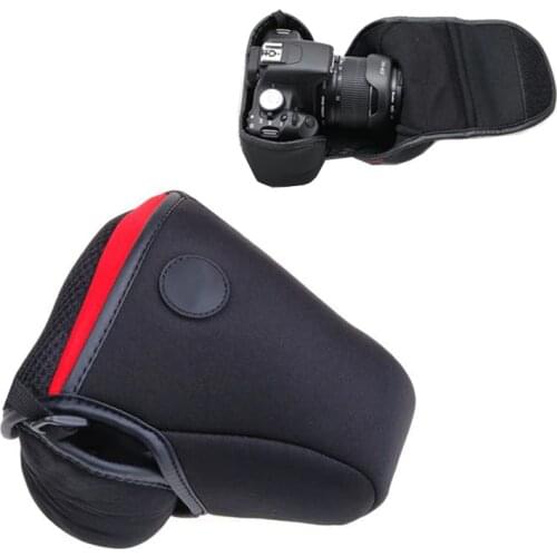 Neoprene Camera bag Cover Case for Canon EOS 100D 200D 350D 400D 500D 550D 600D 650D 700D 760D 1000D 1200D 1300D 18-55mm pouch