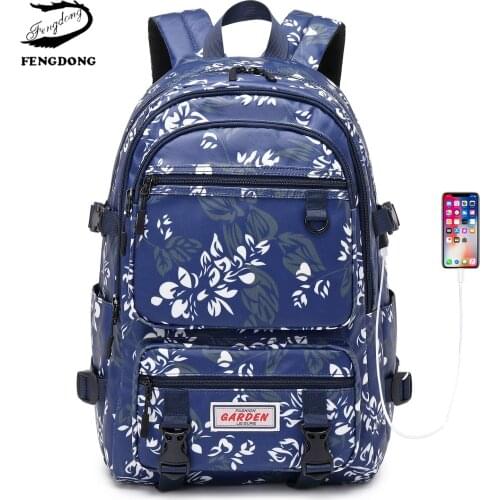 New Backpack Women Laptop Backbag Travel Bagpack Female Schoolbag College Students school bags for teenager girls 2021