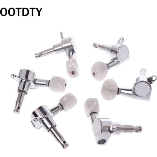 OOTDTY 2014 Hot Chrome Guitar Inline String Tuning Pegs Tuners Machine Head 6R Right