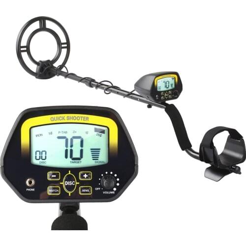 GC-1032 Outdoor Metal Finder Underground Metal Detector LCD Treasure Finder Handheld Gold Digger Hunter Sensitivity Adjustable