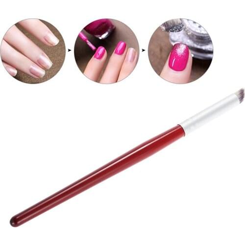 Professional Nail Art Gradient Color Change Brush Wood Handle UV Gel Painting Drawing Manicure Pen Nail Art Design Care Tools