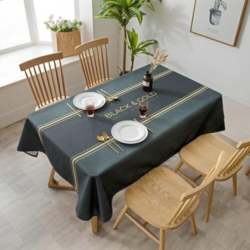 Home Decorative Table Cloth Rectangular Tablecloths Dining Table Cover Solid Color Tablecloth Dining Table Cover Manteles Nappe