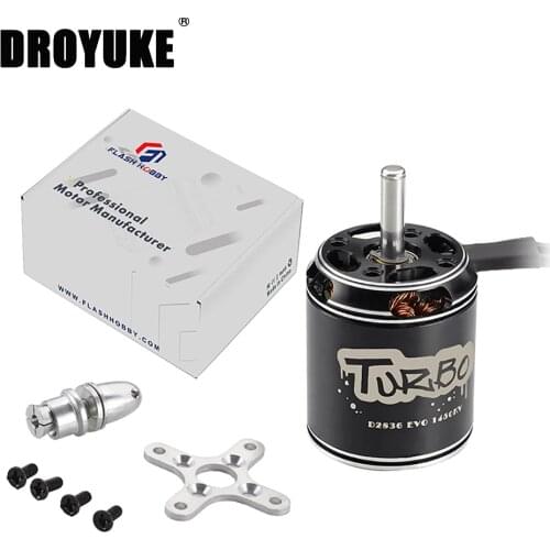 FLASHHOBBY D2836EVO 2836 (2217) 750KV 850KV 1100KV 1450KV RC Brushless Motor for Aircraft Multicopters RC Plane Helicopter