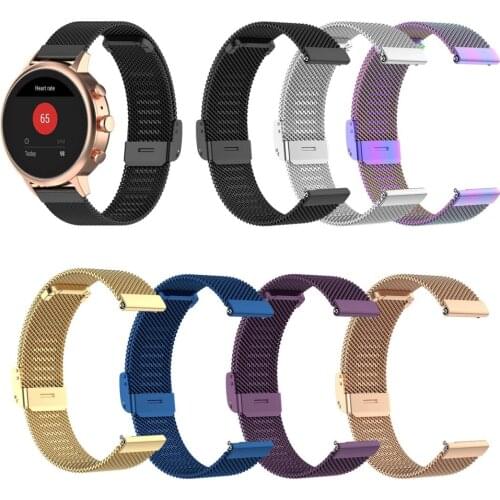 For Xiaomi Smart Watch Mesh Wristbands Fashion Stainless Steel Replacement Strap For Fossil Gen 4 Q Venture HR Watch Accessories