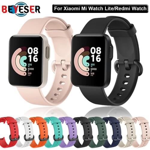 Replacement Band For Xiaomi Mi Watch Lite Sports Strap Silicone Bracelet Band For Redmi Watch Smart Watch Belt Wrist Correa
