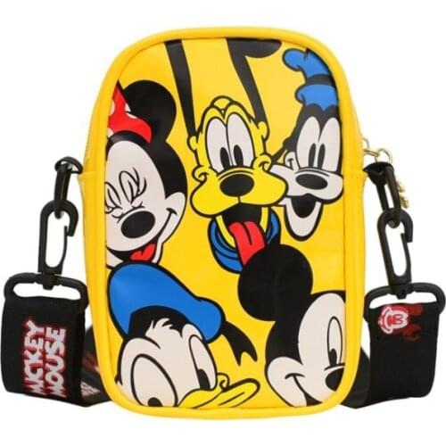 Disney Mickey Mouse Minnie Backpack Girl Crossbody Bag Kids Small Bag ladies kawaii Bag