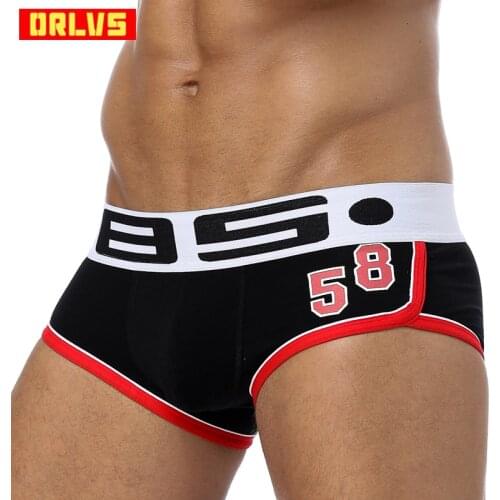 ORLVS Brand Hot Men Underwear Boxers Sexy Printed Cotton Men Boxer Underwear Brand Cheap Underpants Boxer Shorts Panties