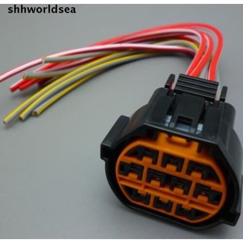 Worldgolden 1/2/5/30/100PCS FOR Hyundai / for Kia K2 / headlight plug / import / 10p / harness connector