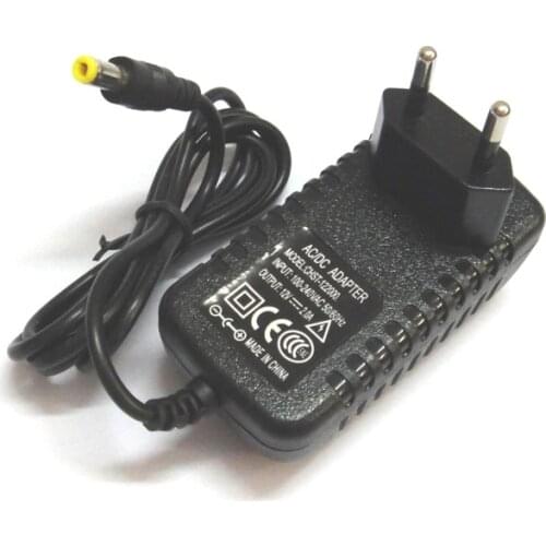 X2pcs 12V 2A DC switch Power Supply Adapter EU plug 2000mA For CCTV Camera