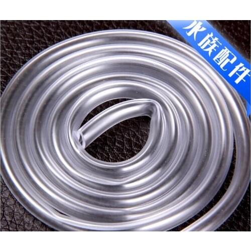 200Mx6Rolls Aquarium Silicone Oxygen Tube Non-Toxic Transparent Oxygen Tube Fish Tank Air Tube