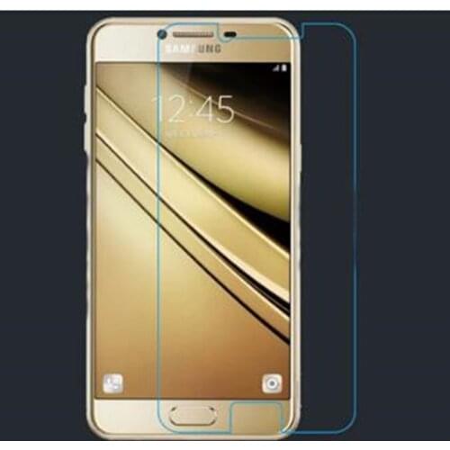 3-1 pcsTempered Glass For Samsung Galaxy C7 C7000 Glass Screen Protector 2.5D 9H Premium Protective Film