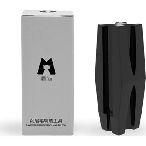 4-in-1 Plastic Duckbill-Shape Eyebrow Pencil Shaper,Pinkiou Makeup Tattoo Sharpen Tip Thin Tools