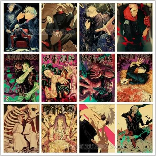 5d Diamond Painting Cross Stitch Set Anime Jiu-Jitsu Kaisen Square Diamond Embroidery Mosaic Japanese Art Bedroom Decoration