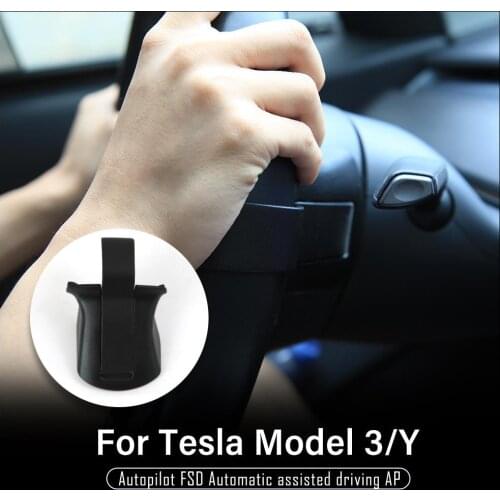 Model Y Car For Tesla Model 3 2021 Accessories Steering Wheel Booster Autopilot Assistance Artifact Counterweight AP New
