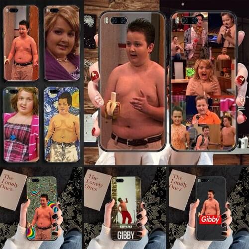 Gibby From ICarly Transparent Phone case For Xiaomi Mi Max Note 3 A2 A3 8 9 9T 10 Lite Pro Ultra black soft funda tpu back