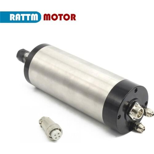 1.5KW Water cooling CNC Spindle motor ER16 1500W Water cooled spindle motor 220V 24000rpm 400Hz for CNC Router MILLING Machine