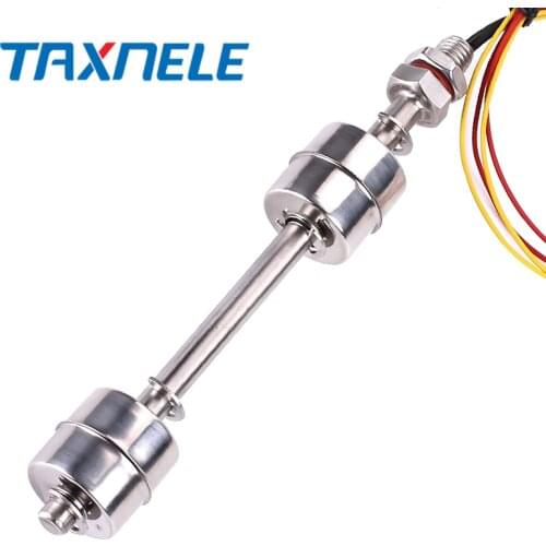 Double Ball Float Switch Tank Liquid Water Level Sensor Stainless Steel Float Switch Tank Pool Flow Sensors 10W / 50W 6 Size