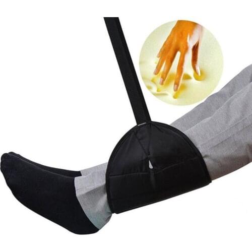 2pcs/lot Feet Hammock Personal Office Home Chair Leg Hammock Comfy Hanger reposapies viaje Travel Airplane Foot Rest