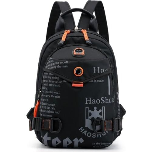 HAOSHUAI Men's Shoulder Backpacks