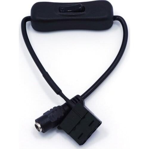 A Round of Connection DC 12 V Power Adapter Computer Case CPU Fan Is Big 4 Pin Line Switch, Line Processing