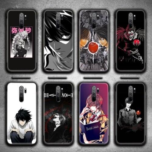 Rem And Misa Death Note Anime Phone Case for Redmi 9A 9 8A 7 6 6A Note 9 8 8T Pro Max K20 K30 Pro