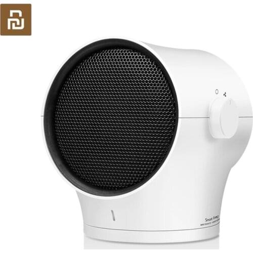 SmartFrog 1000W 2 In 1 Air Cooler Fan Warmer Mini Destop Electric Heater Personal Space Air Heater 3 Speed Adjustable