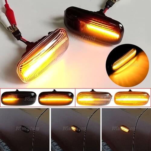 Car Side Body LED Dynamic Turn Signal Light Indicator Blinker Lamp For Audi A3 S3 8P A4 B6 B8 B7 S4 RS4 A6 S6 C5 C7