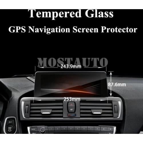 10.2" Tempered Glass GPS Navigation Screen Protector For BMW 1 Series 2 Series F20 F22 1pcs Car Accessories Interior Car Decor