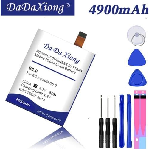 Da Da Xiong high capacity 4900mAh BQ Aquaris E5 Battery for BQ Aquaris E5 E5 FHD E 5 HD Phone Battery