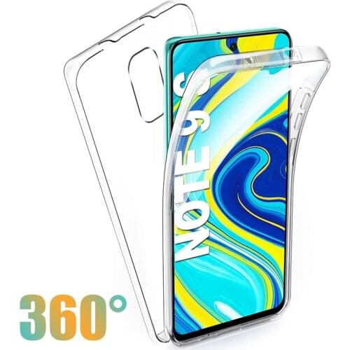 360 Full Case for Xiaomi Mi 10T Lite 5G Note10 9T Redmi 9AT 9C 8A 7A Note 9S 8T 7 POCO F3 X3 Pro NFC F2 M3 TPU PC Silicone Cover