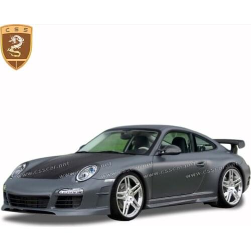 FRP Unpainted Car Body Kit Front Rear Bumper Lip Side Skirts For Porsch 911 997 2009-2013 M Style