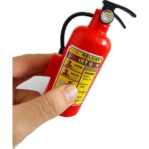 Simulation fire extinguisher water gun toy plastic DIY water gun mini spray children fitness toy