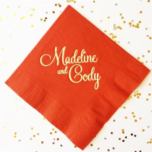 Custom Napkins, Beverage Napkins, Paper Napkin, Personalized Napkin, Wedding Reception,Bachelorette party New Home house warming