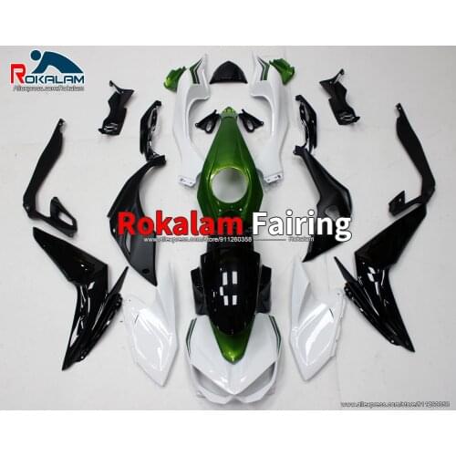 Body Shell For Kawasaki Z1000 2014 2015 2016 2017 2018 2019 Z 1000 14-19 Black White Green Motorbike Fairing (Injection molding)