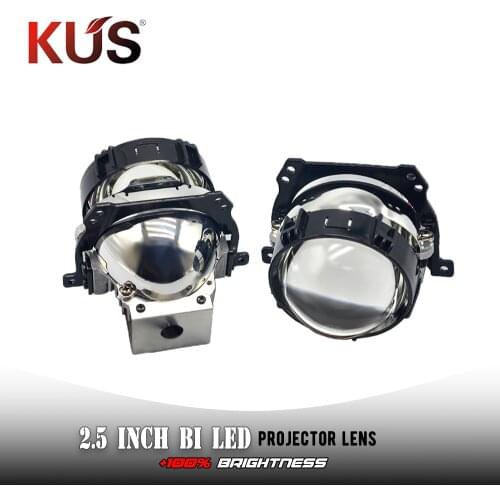 2.5 inch 36W BI LED Projector Lens Car Led Headlight High Low Beam For Universal Car Model retrofit modify