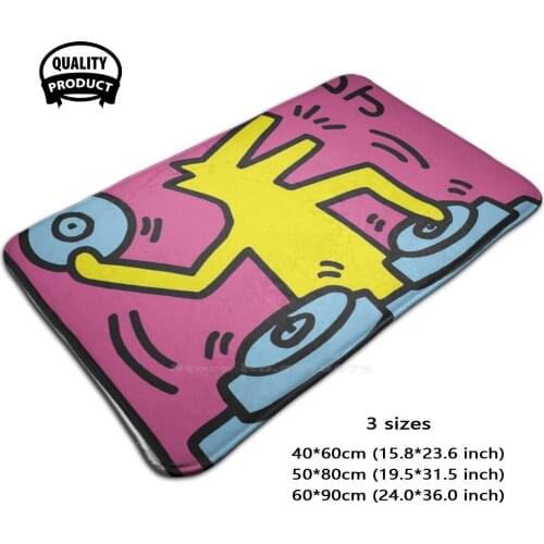Best Seller Dog Merchandise Comfortable Door Mat Rug Carpet Foot Pad Artist Art Popart Pop Art Street Art Activism Aids