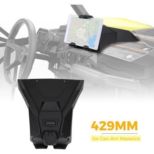 Maverick UTV KEMIMOTO for Can-am Maverick Sport 1000 R X RC Trail 800 1000 R Extended 429MM Electronic Device Holder